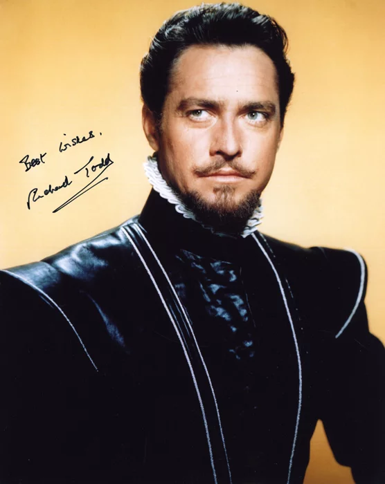 Richard Todd autograph