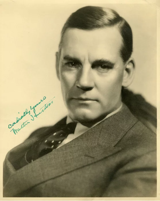 Walter Huston autograph