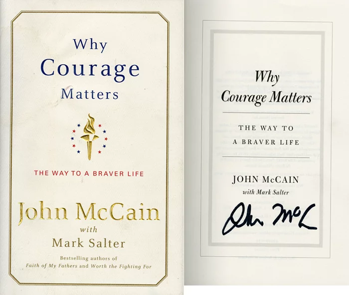 John McCain autograph