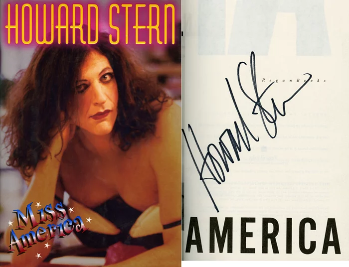 Howard Stern autograph