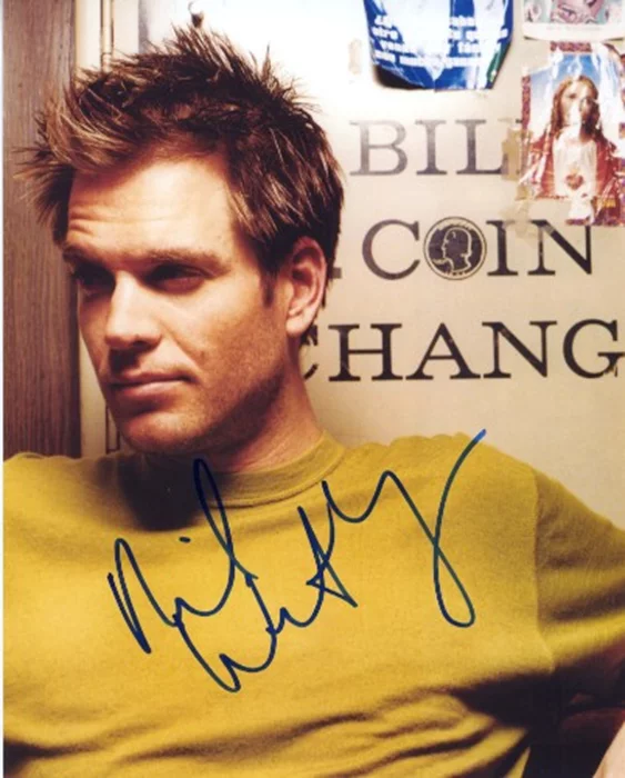 Michael Weatherly autograph