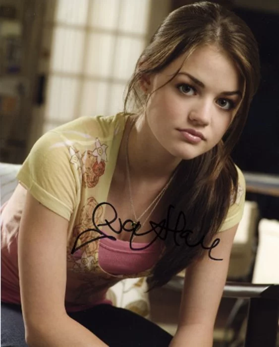 Lucy Hale autograph