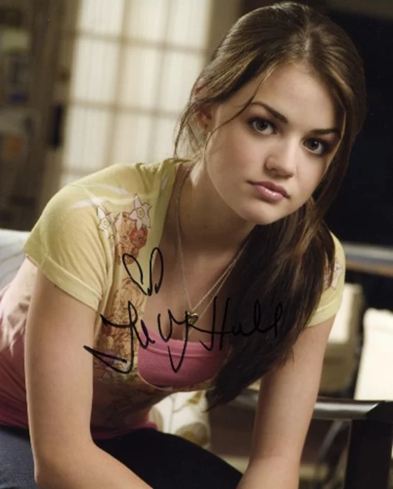 Lucy Hale autograph