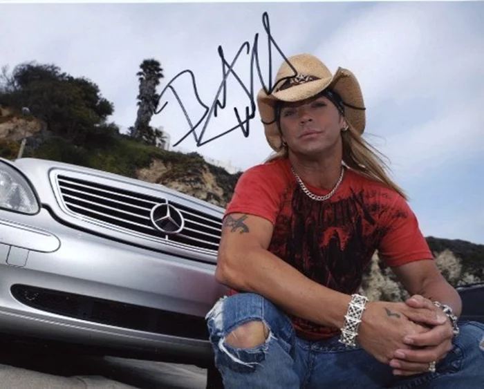 Brett Michaels autograph