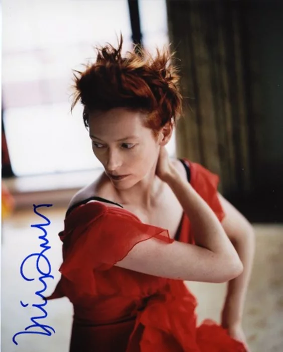 Tilda Swinton autograph