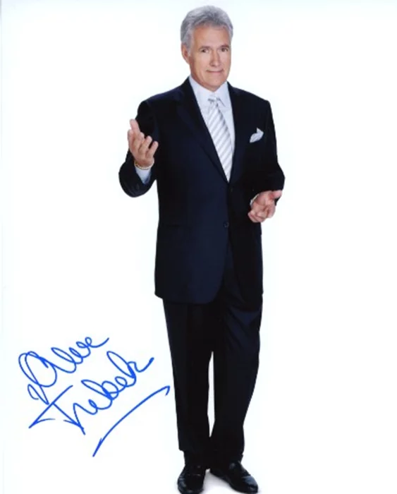 Alex Trebek autograph