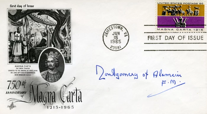 Montgomery of Alamein autograph