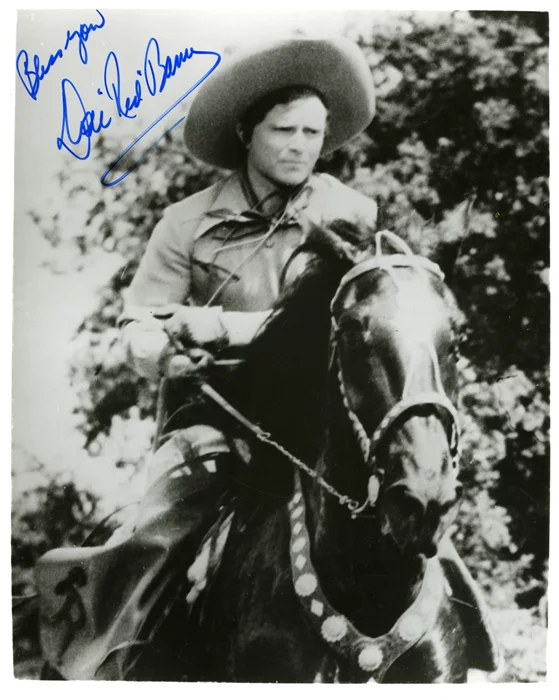 Don 'Red' Barry autograph