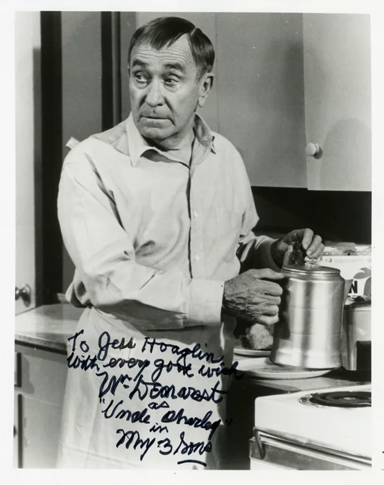 William Demarest autograph