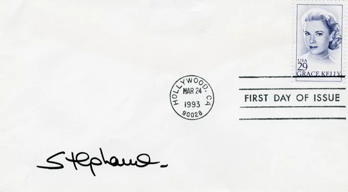Princess Stephanie of Monaco autograph