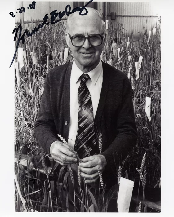 Norman Borlaug autograph