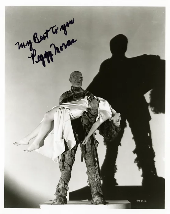Peggy Moran autograph