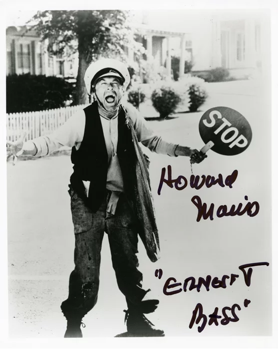 Howard Morris autograph