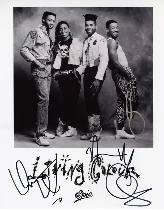 Living Colour autograph