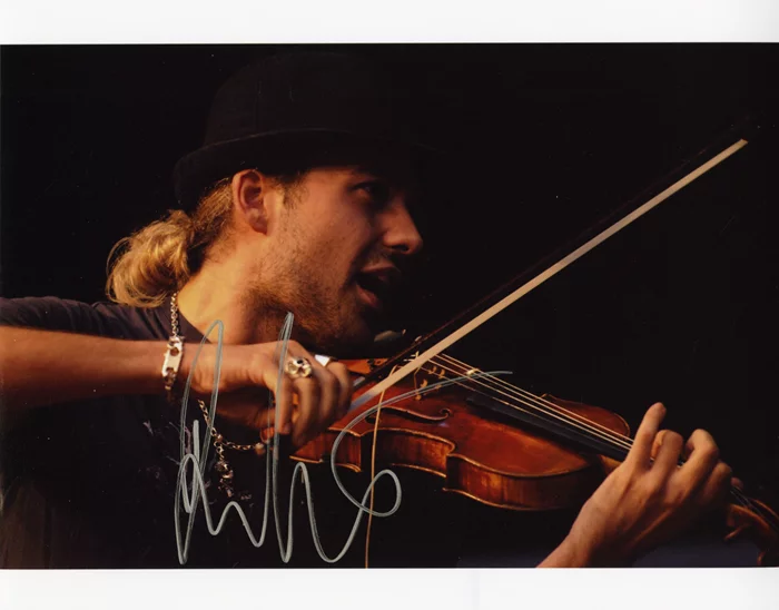 David Garrett autograph