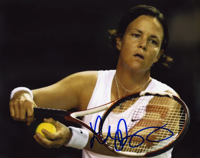Lindsay Davenport autograph