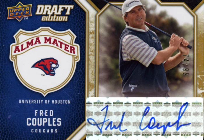 Fred Couples autograph