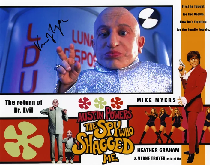 Verne Troyer autograph