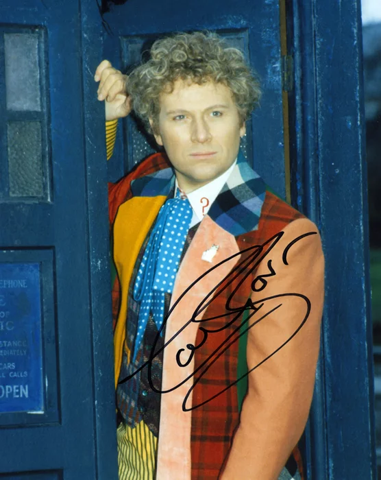 Colin Baker autograph