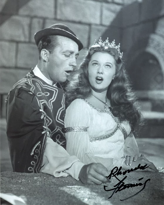 Rhonda Fleming autograph