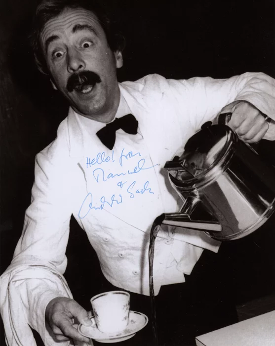 Andrew Sachs autograph