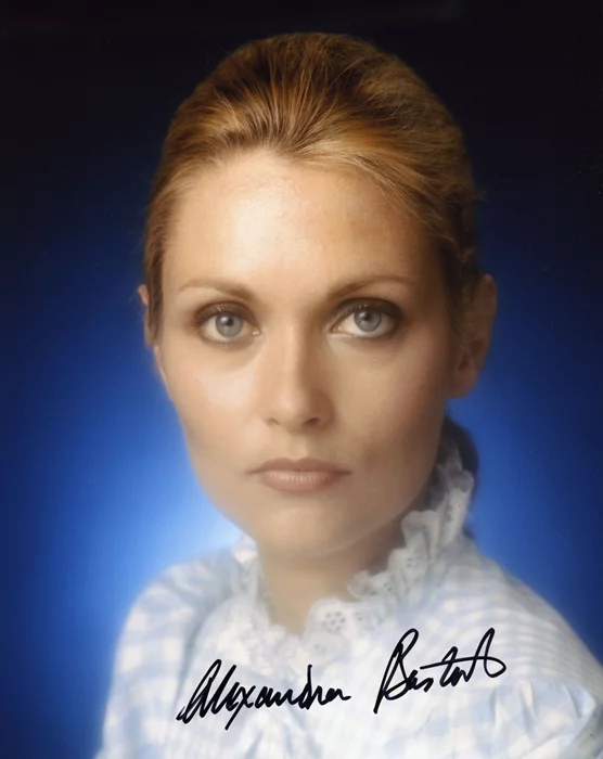Alexandra Bastedo autograph