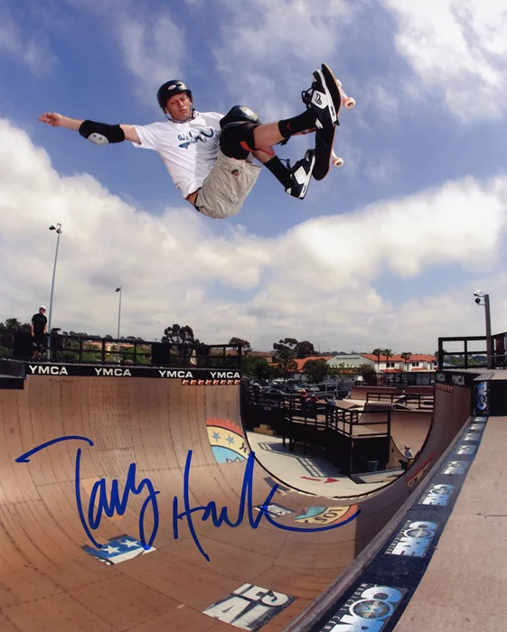 Tony Hawk autograph