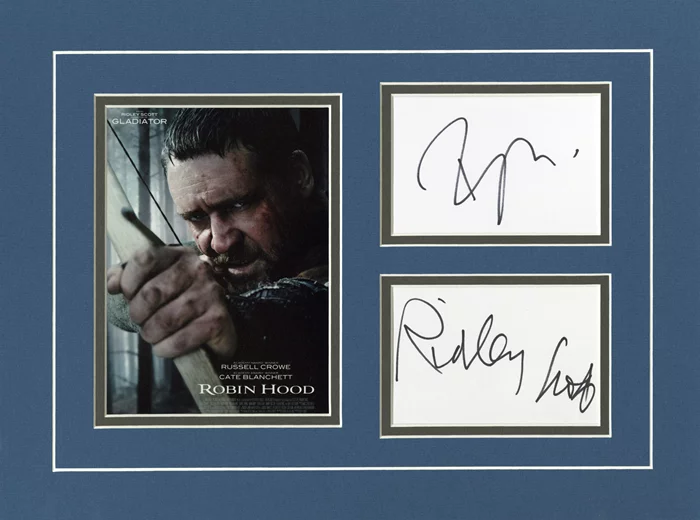 Robin Hood autograph