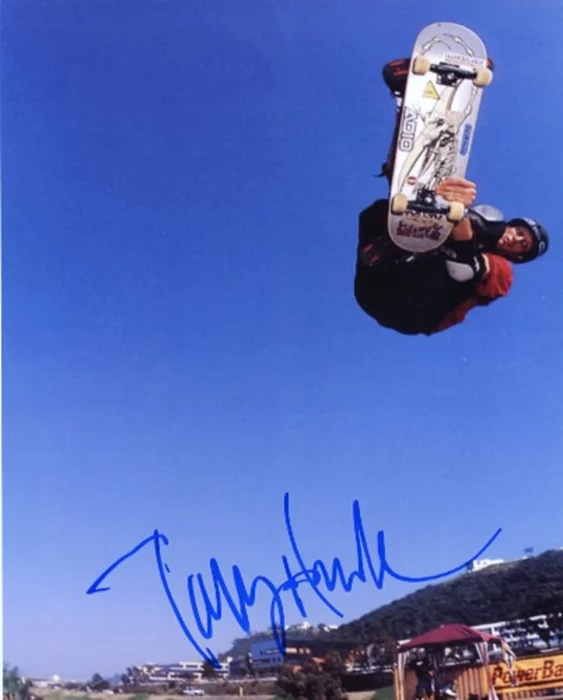 Tony Hawk autograph