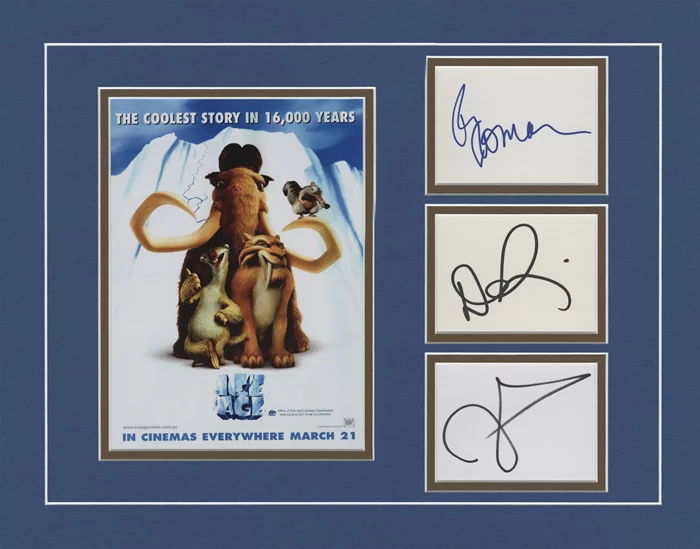 Ice Age autograph