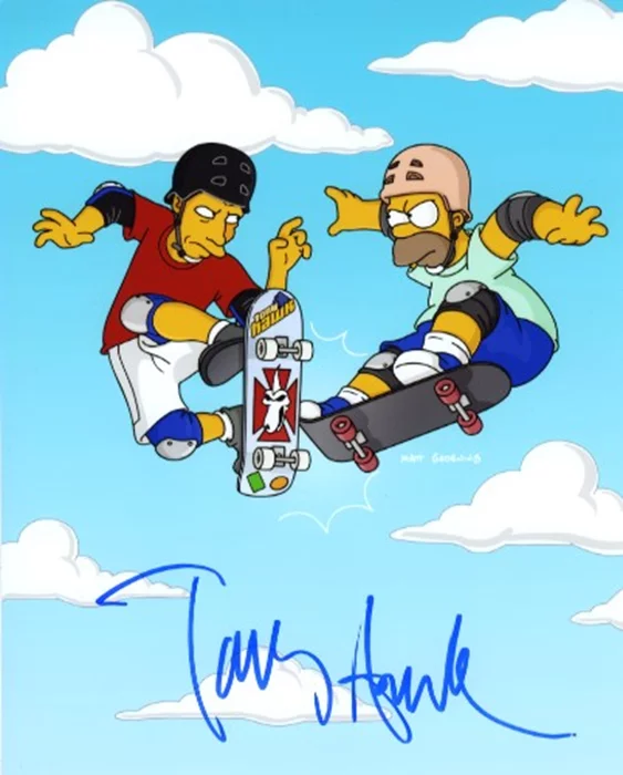 Tony Hawk autograph