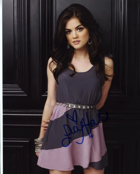 Lucy Hale autograph