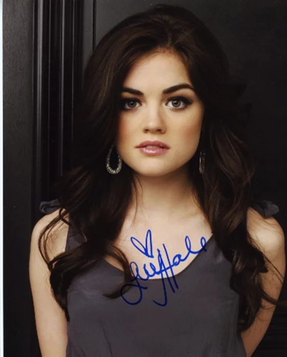 Lucy Hale autograph