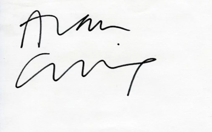 Alan Cumming autograph