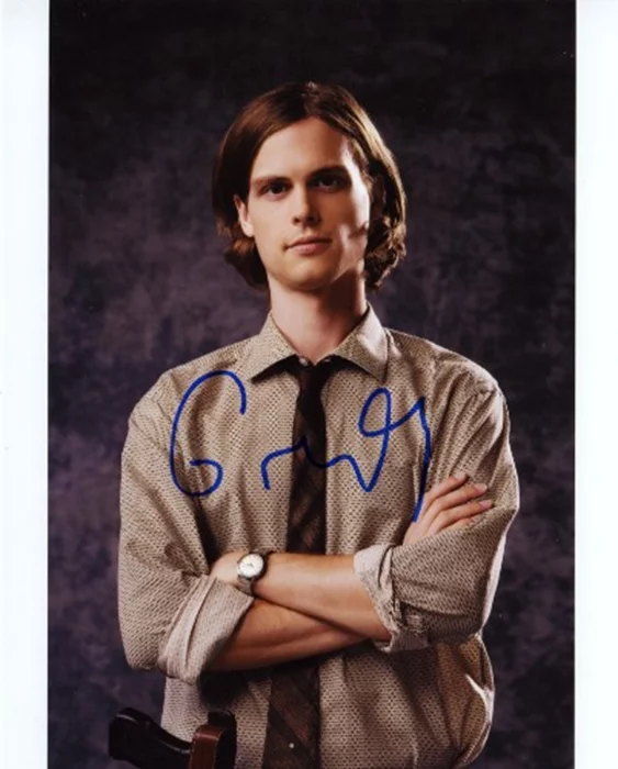 Matthew Gray Gubler autograph