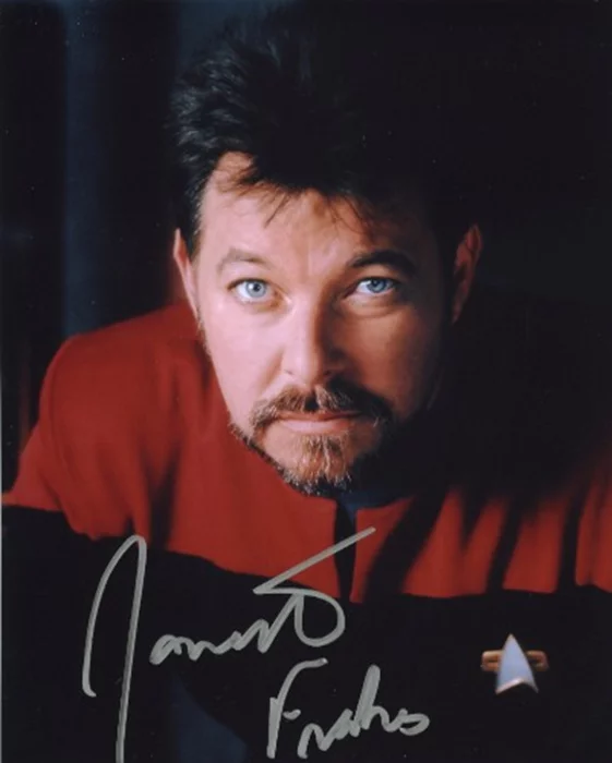 Jonathan Frakes autograph