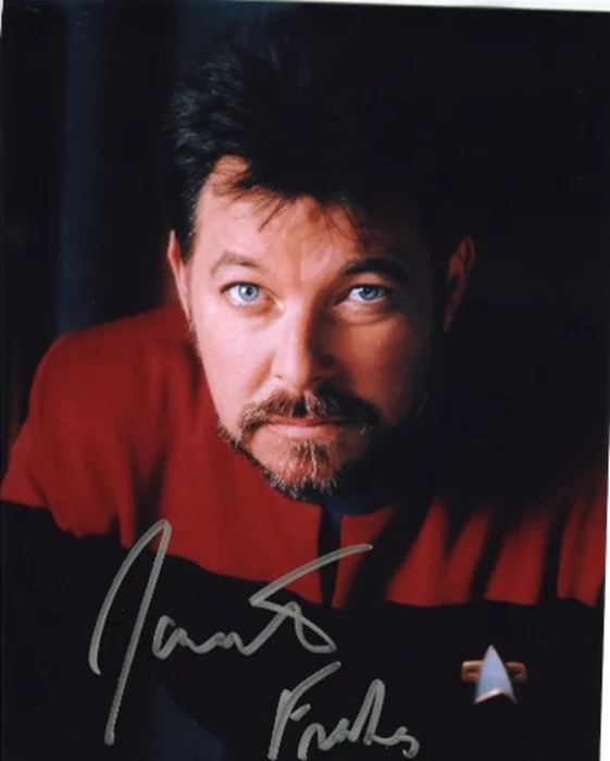 Jonathan Frakes autograph