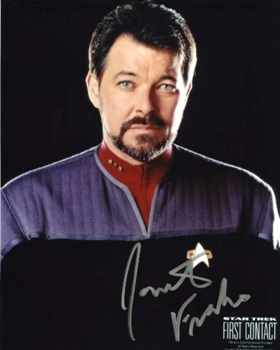 Jonathan Frakes autograph