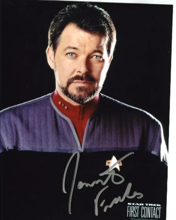 Jonathan Frakes autograph