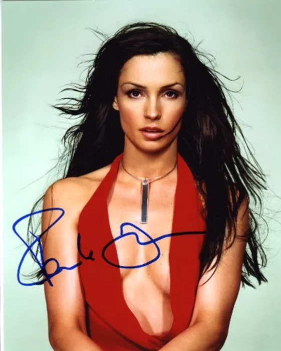Famke Janssen autograph