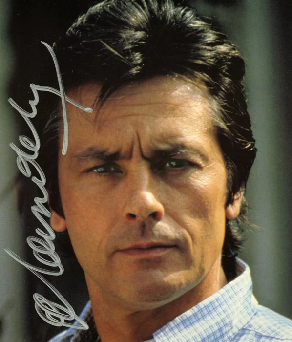 Alain DeLon autograph