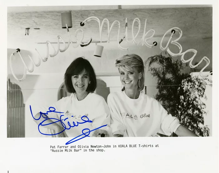 Olivia Newton-John autograph