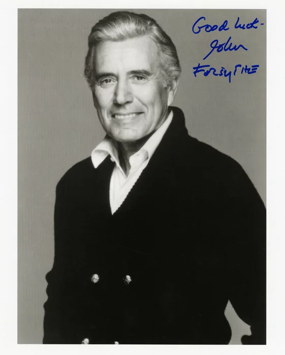 John Forsythe autograph