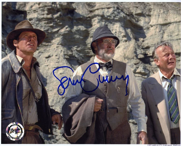 Sean Connery autograph