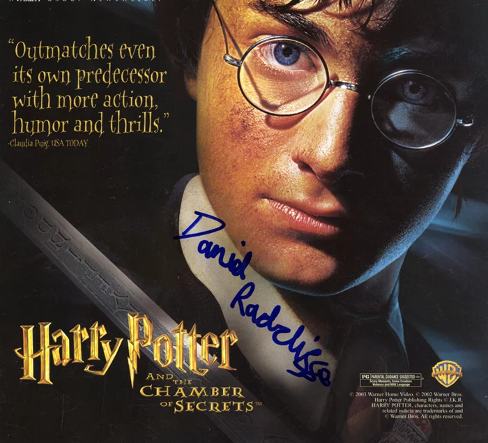Daniel Radcliffe autograph