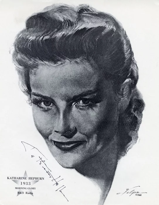 Katharine Hepburn autograph