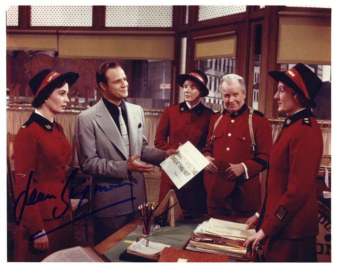 Jean Simmons autograph