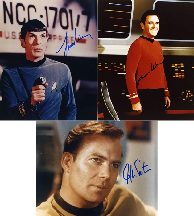 Star Trek autograph
