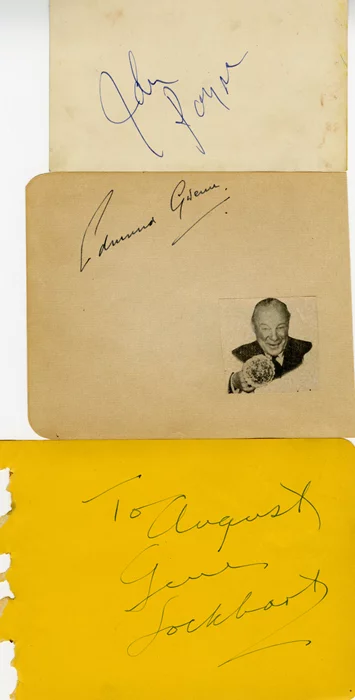 Miracle on 34th Street autograph