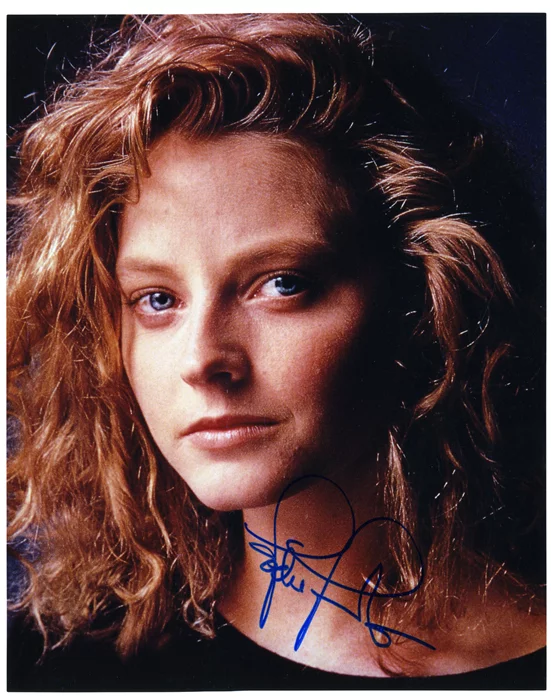Jodie Foster autograph